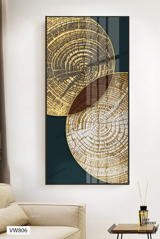 Tranh Vân Gỗ Ấn Tượng - VW806