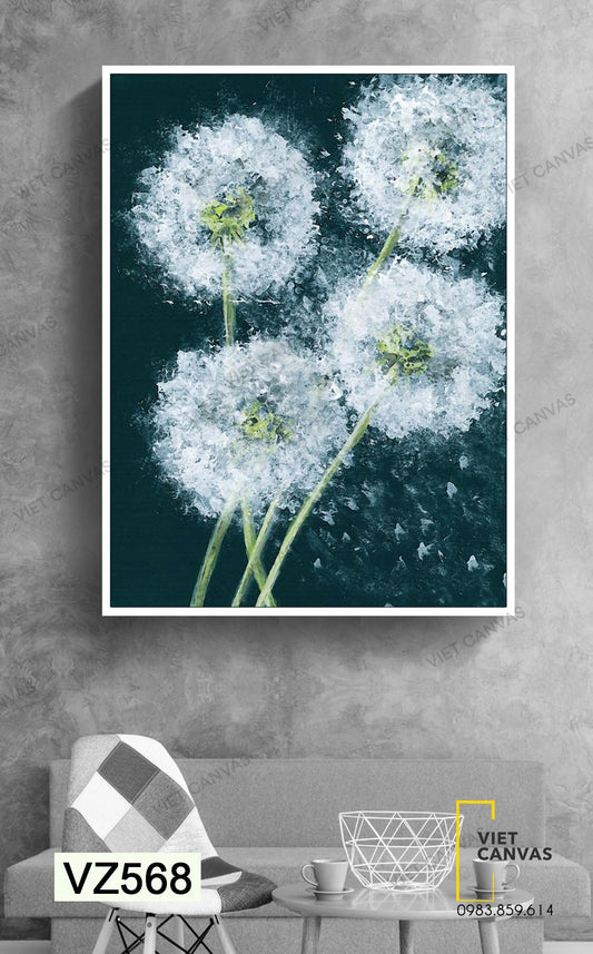 Tranh Vẻ Đẹp Bình Dị Của Bồ Công Anh - VZ521