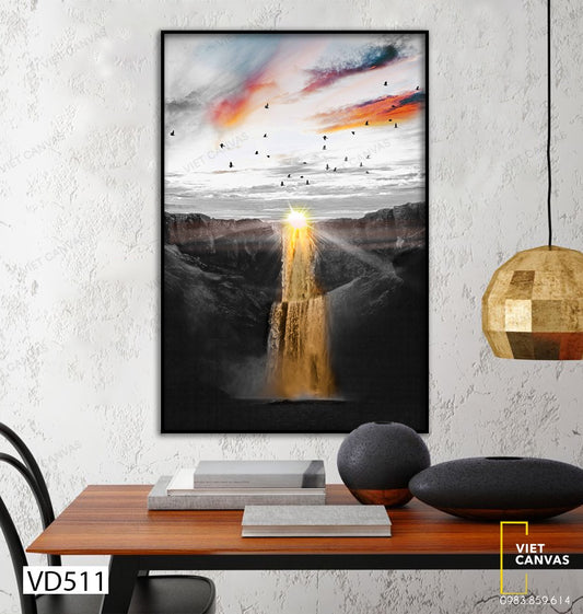 Tranh Vẻ Đẹp Huyền Bí Của Thiên Nhiên - VD511