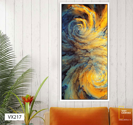 Tranh Vòng Xoáy Trừu Tượng - VX217