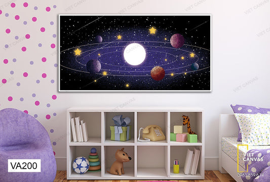 Tranh Vũ Trụ Của Chúng Ta - VA200