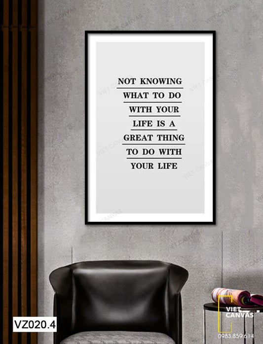 Tranh Quotes - VZ020.4